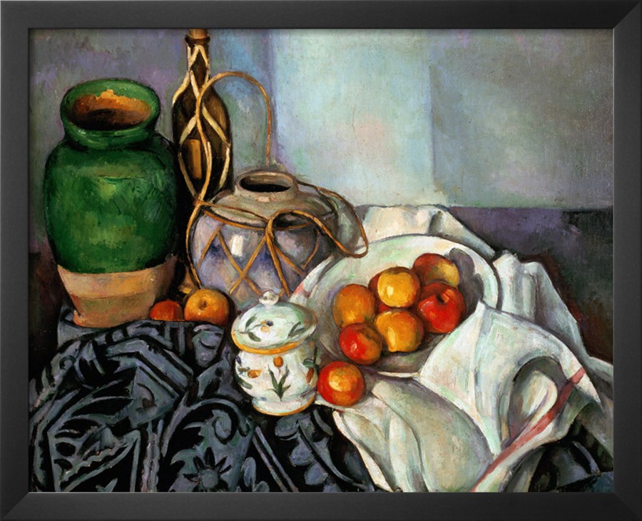 Still Life with Apples, 1893-94 - Paul Cezanne Painting